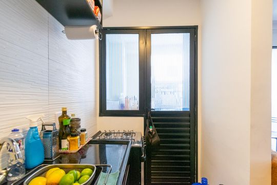 Cozinha de apartamento para alugar com 2 quartos, 35m² em Jabaquara, São Paulo