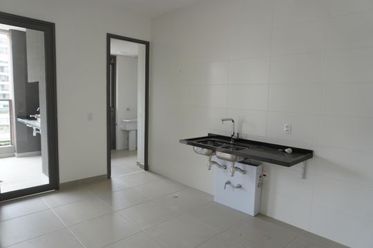 Cozinha de apartamento à venda com 3 quartos, 172m² em Residencial Tambore Iii, Santana de Parnaíba