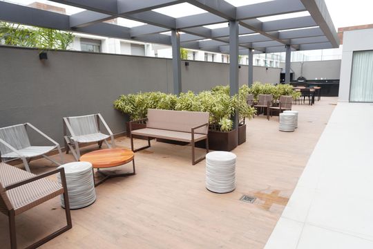 Área comum de apartamento à venda com 3 quartos, 172m² em Residencial Tambore Iii, Santana de Parnaíba