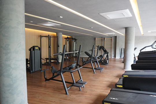 Área comum - Academia de apartamento à venda com 3 quartos, 172m² em Residencial Tambore Iii, Santana de Parnaíba