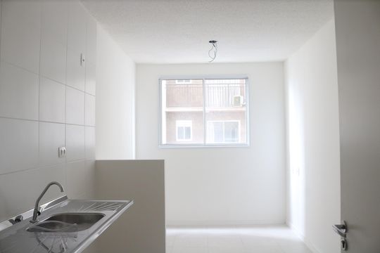 Sala de apartamento para alugar com 2 quartos, 32m² em Várzea da Barra Funda, São Paulo