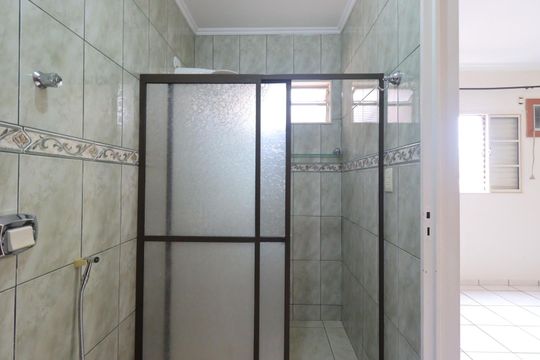 Banheiro suite de apartamento para alugar com 3 quartos, 96m² em Vila Monte Alegre, Ribeirão Preto