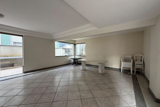 Área comum - Salão de festas de apartamento à venda com 3 quartos, 110m² em Santo Antônio, Belo Horizonte