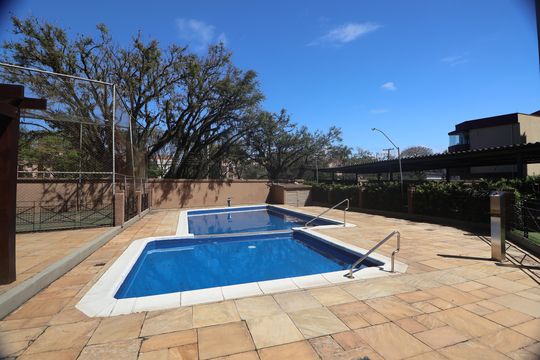 Área comum - Piscina de apartamento à venda com 1 quarto, 43m² em Centro, Canoas