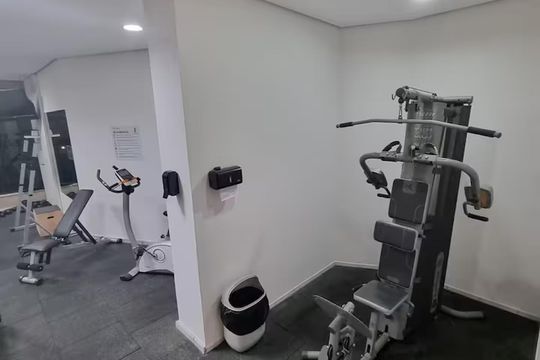 Área externa de apartamento à venda com 1 quarto, 76m² em Paraíso do Morumbi, São Paulo