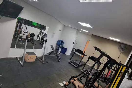 Área externa de apartamento à venda com 1 quarto, 76m² em Paraíso do Morumbi, São Paulo