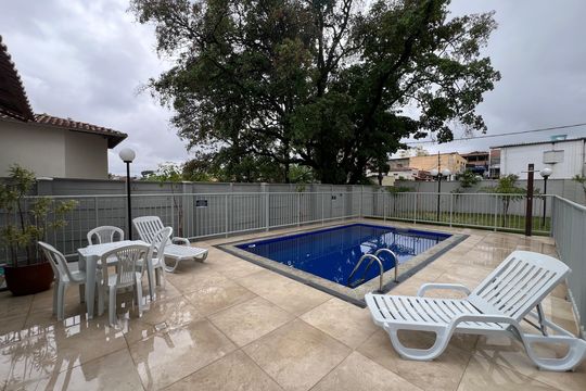 Área comum - Piscina de apartamento para alugar com 2 quartos, 46m² em Braúnas, Belo Horizonte