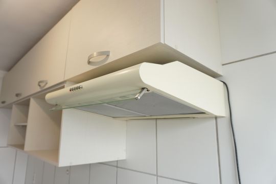 Cozinha de apartamento para alugar com 2 quartos, 50m² em Jardim Jockei Club A, São Carlos