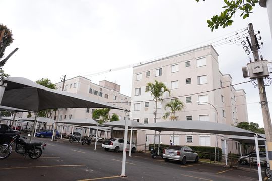 Área comum de apartamento para alugar com 2 quartos, 50m² em Jardim Jockei Club A, São Carlos