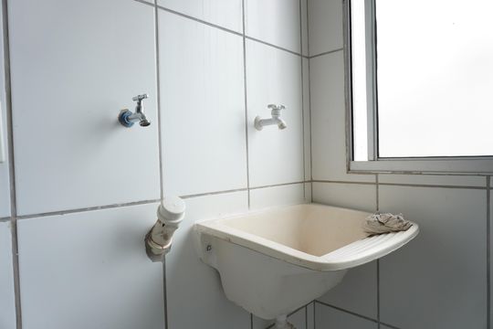  Área de Serviço de apartamento para alugar com 2 quartos, 50m² em Jardim Jockei Club A, São Carlos