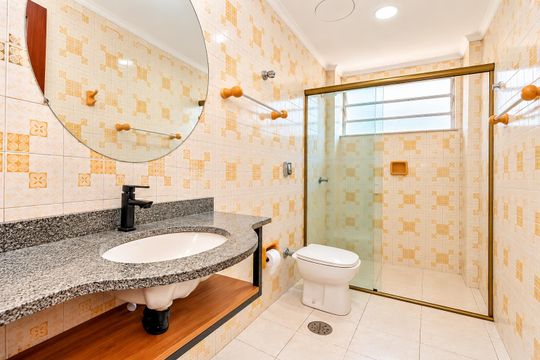 Banheiro de apartamento para alugar com 2 quartos, 70m² em Centro, Canoas