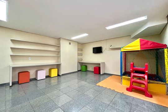 Área comum - Brinquedoteca de apartamento para alugar com 2 quartos, 60m² em Parque Imperial, São Paulo