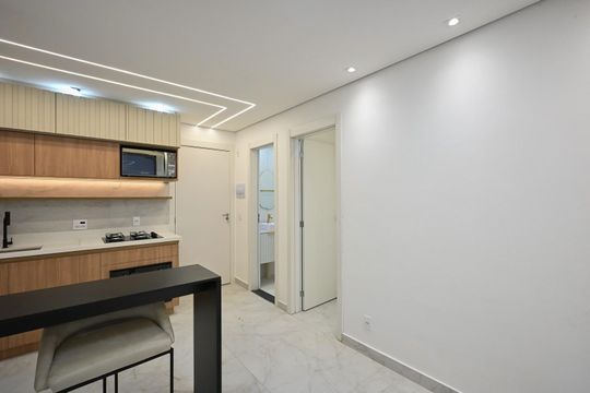 Sala de apartamento para alugar com 2 quartos, 37m² em Vila Andrade, São Paulo