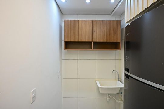 Área de Serviço  de apartamento para alugar com 2 quartos, 37m² em Vila Andrade, São Paulo