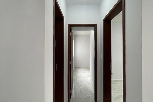 Corredor de distribuição  de apartamento para alugar com 2 quartos, 60m² em Bela Vista, Palhoça