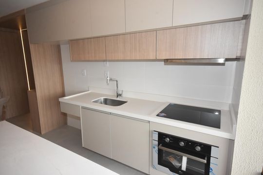 cozinha de apartamento para alugar com 2 quartos, 70m² em Jardim Torres Sao Jose, Jundiaí