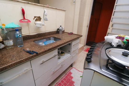 Cozinha de casa à venda com 3 quartos, 172m² em Vila Guarani, Santo André
