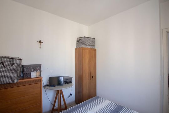Quarto 1 de apartamento à venda com 2 quartos, 55m² em Planalto, Belo Horizonte