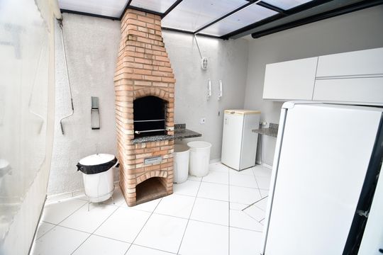 Área comum - Churrasqueira de apartamento para alugar com 2 quartos, 46m² em Jardim do Lago, Campinas