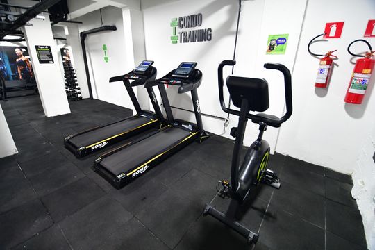 Área comum - Academia de apartamento para alugar com 2 quartos, 46m² em Jardim do Lago, Campinas