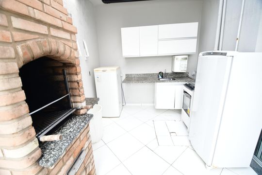 Área comum - Churrasqueira de apartamento para alugar com 2 quartos, 46m² em Jardim do Lago, Campinas