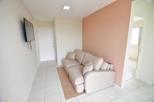 Sala de apartamento para alugar com 2 quartos, 46m² em Jardim do Lago, Campinas