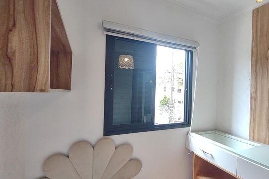 Quarto 2 de apartamento para alugar com 2 quartos, 44m² em Campestre, São Caetano do Sul