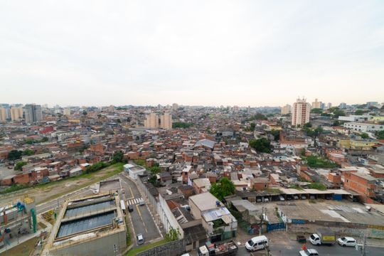 Vista da Sacada da Sala de apartamento para alugar com 1 quarto, 39m² em Vila Paulista, São Paulo