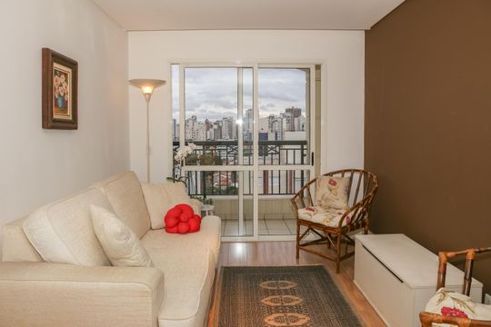 Sala de apartamento para alugar com 2 quartos, 70m² em Pompeia, São Paulo