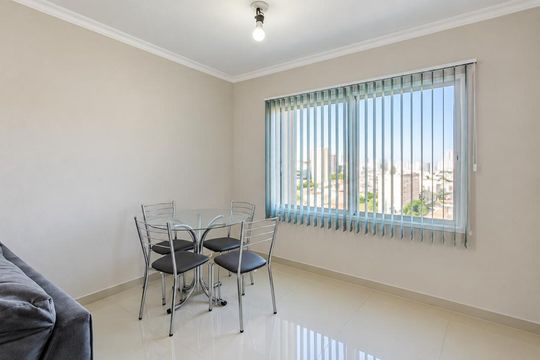 Sala de apartamento para alugar com 1 quarto, 50m² em Centro, São Leopoldo
