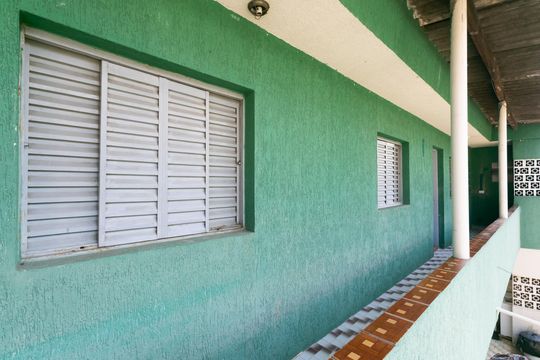 Área externa de casa para alugar com 2 quartos, 60m² em Limoeiro, São Paulo