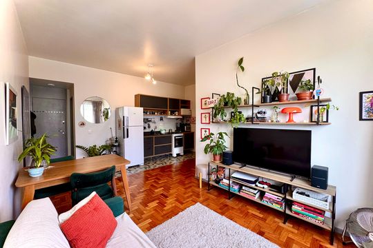 Apartamento para alugar com 1 quarto, 80m² em Laranjeiras, Rio de Janeiro