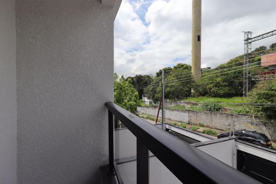 Sacada da Suíte de casa à venda com 3 quartos, 120m² em Vila Lucinda, Santo André