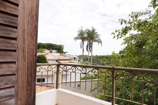 Quarto 2 Suíte - Sacada de casa de condomínio para alugar com 5 quartos, 413m² em Bela Vista São-carlense, São Carlos