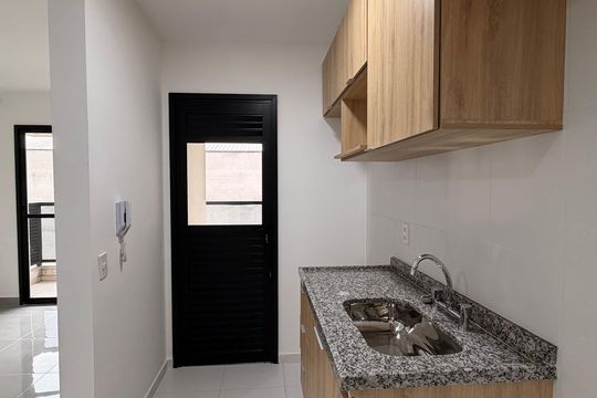 Cozinha  de apartamento para alugar com 2 quartos, 58m² em Campestre, São Caetano do Sul