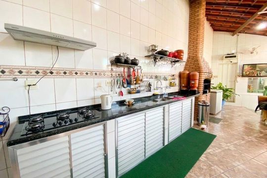 Área gourmet de casa à venda com 4 quartos, 250m² em Dom Bosco, Belo Horizonte