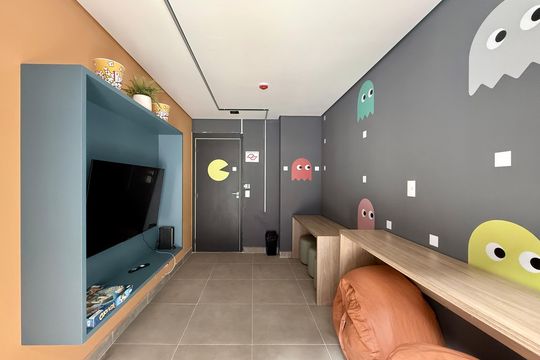 Salão de Jogos de apartamento para alugar com 2 quartos, 34m² em Jardim Aeroporto, São Paulo