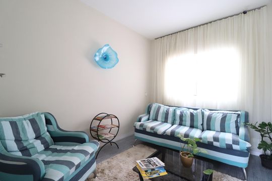 Área comum - Sala de kitnet/studio para alugar com 1 quarto, 254m² em Centro, Uberlândia