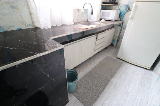 Cozinha de kitnet/studio para alugar com 1 quarto, 254m² em Centro, Uberlândia