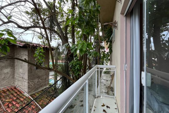 Varanda do Quarto 2 de apartamento para alugar com 2 quartos, 60m² em Barra da Tijuca, Rio de Janeiro
