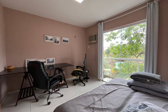 Quarto 2 de apartamento para alugar com 2 quartos, 60m² em Barra da Tijuca, Rio de Janeiro