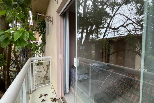 Varanda do Quarto 2 de apartamento para alugar com 2 quartos, 60m² em Barra da Tijuca, Rio de Janeiro
