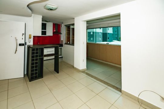 Sala de apartamento para alugar com 3 quartos, 86m² em Pampulha, Belo Horizonte