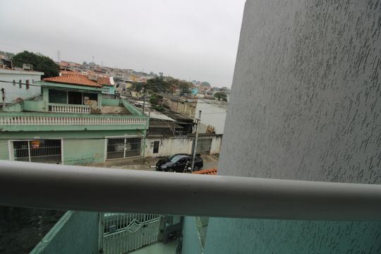Varanda da Suíte de casa à venda com 3 quartos, 150m² em Jardim Laone, São Paulo