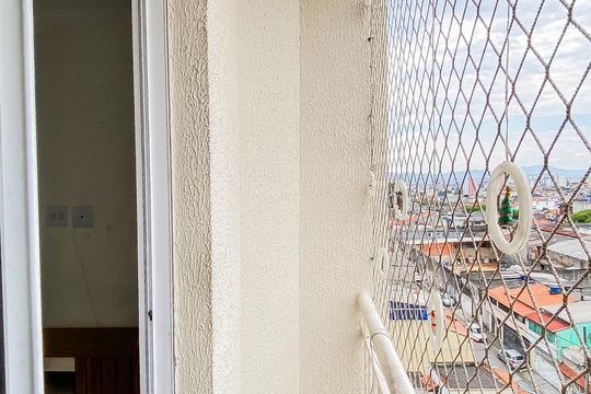 Varanda  de apartamento para alugar com 2 quartos, 49m² em Jardim Cotinha, São Paulo