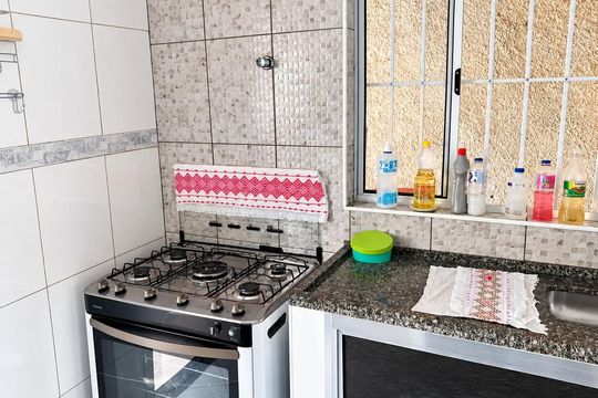Cozinha de casa para alugar com 3 quartos, 136m² em Jardim Bela Vista, Campinas