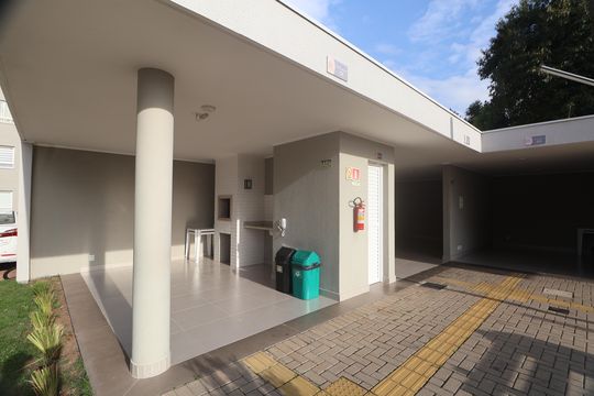 Área comum - Churrasqueira de apartamento para alugar com 2 quartos, 49m² em Harmonia, Canoas