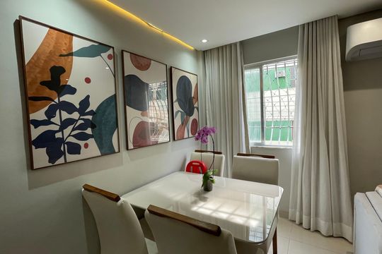 Sala de apartamento para alugar com 3 quartos, 56m² em Portuguesa, Rio de Janeiro