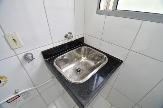 Área de Serviço de apartamento para alugar com 2 quartos, 50m² em Jardim Boa Esperança, Campinas