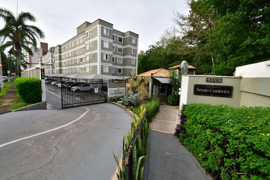 Fachado do condomínio de apartamento para alugar com 2 quartos, 50m² em Jardim Boa Esperança, Campinas